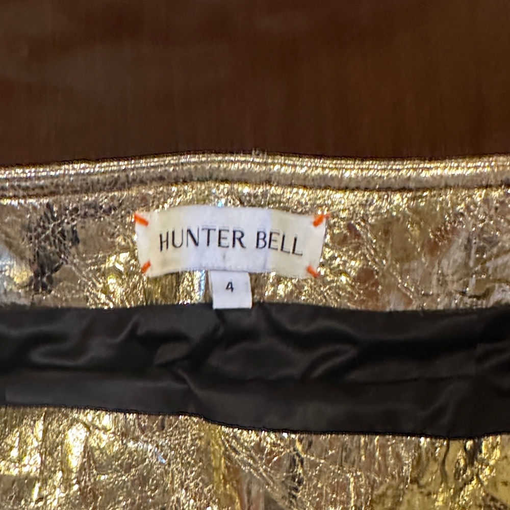 HUNTER BELL Metallic Mini Skirt - Picture 2 of 3